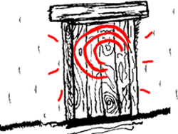 Stojím u dveří a tluču