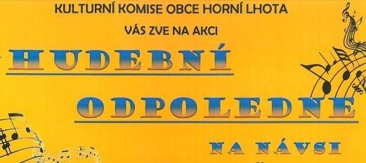 Hudební odpoledne na návsi