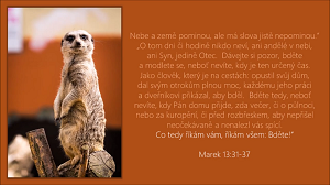 Bdělost jako životní styl - ekumenická bohoslužba