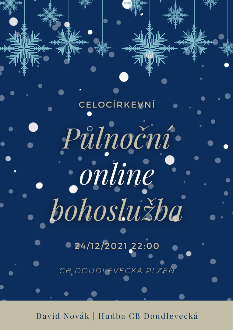 Celocírkevní půlnoční online bohoslužba