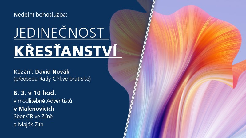 Jedinečnost křesťanství - nedělní bohoslužba