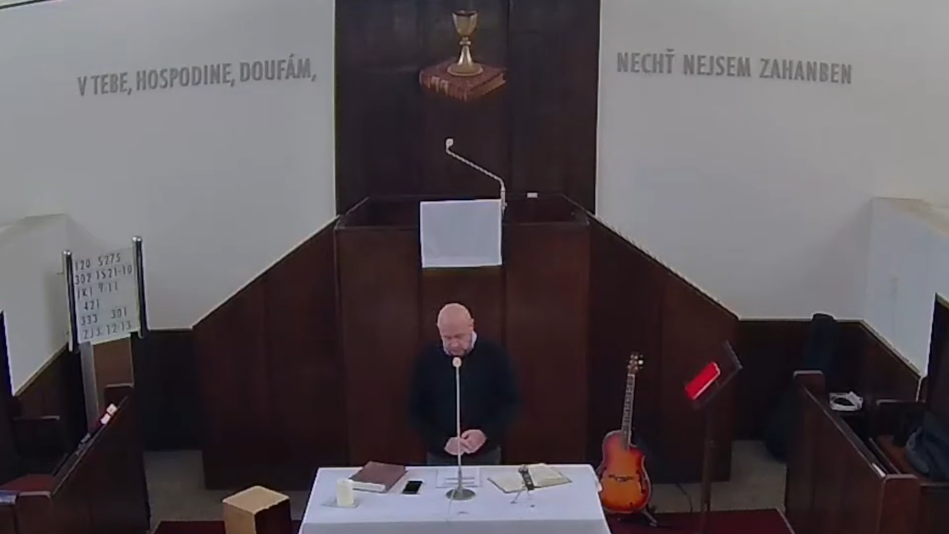 Vidím lidi, vidím je jako stromy a chodí - nedělní bohoslužba