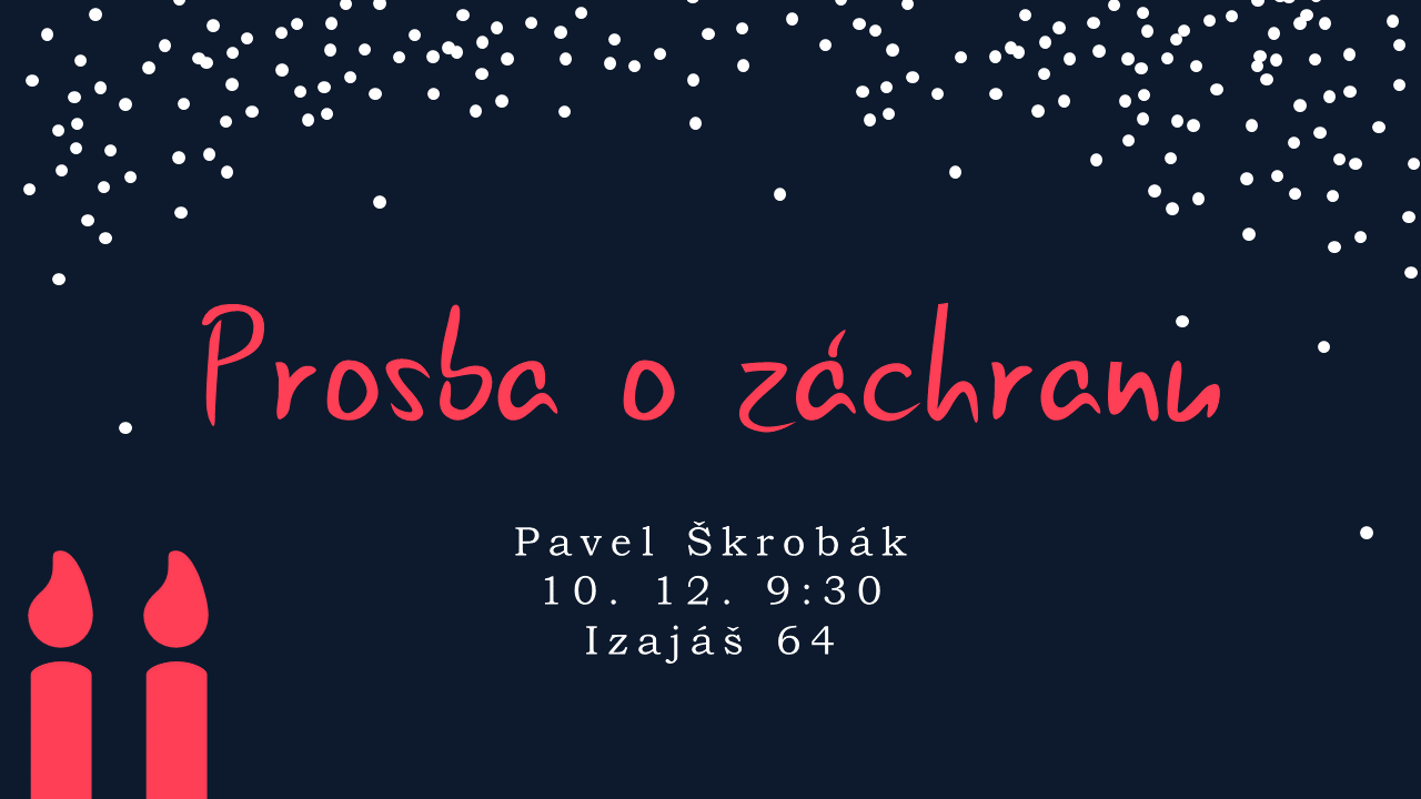 Prosba o záchranu
