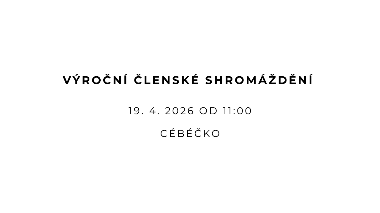 Výroční členské shromáždění