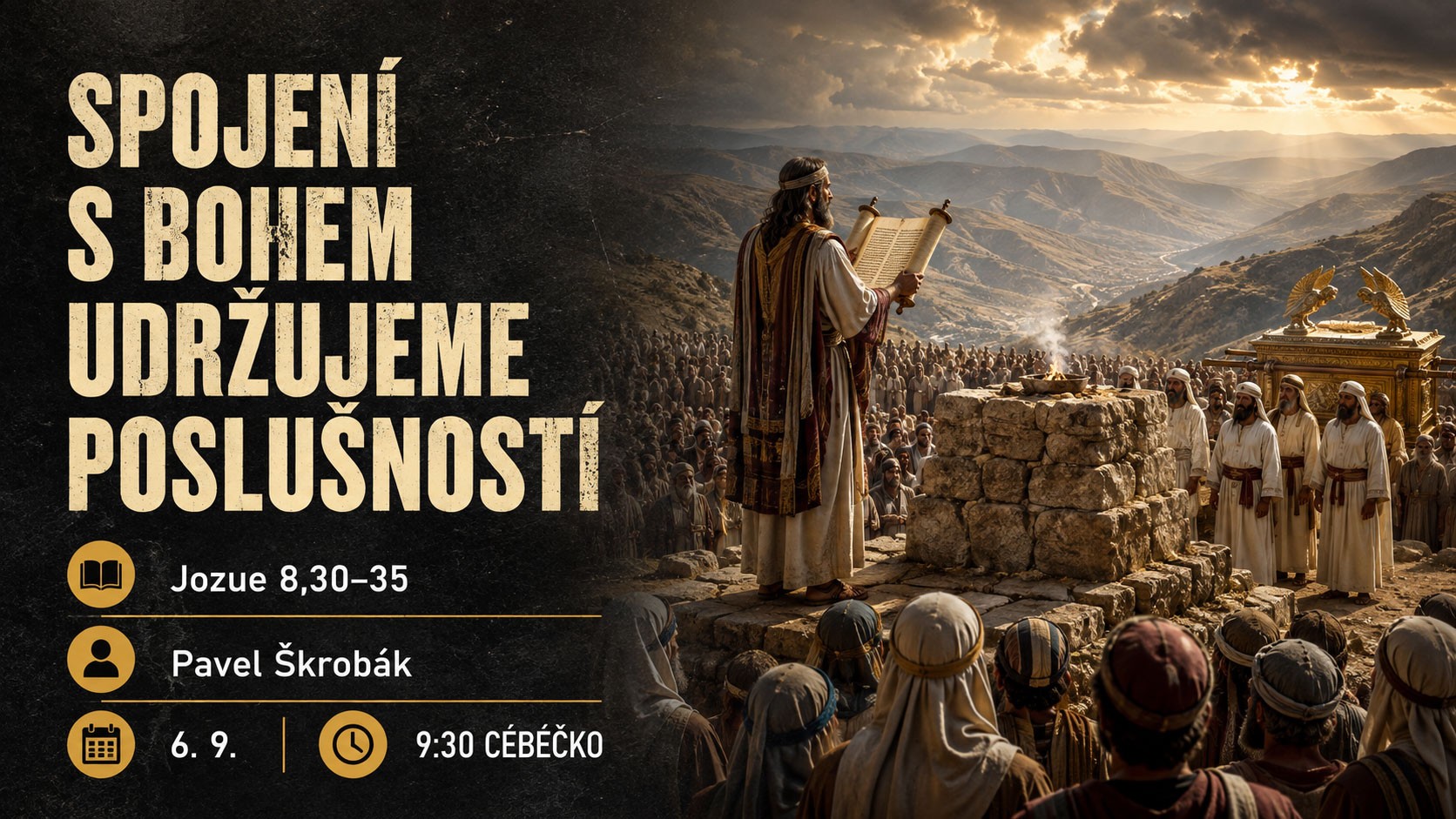 Spojení s Bohem udržujeme poslušností
